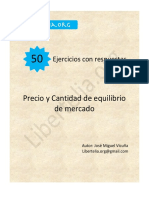 Equlibrio de Mercado (Matemáticos)