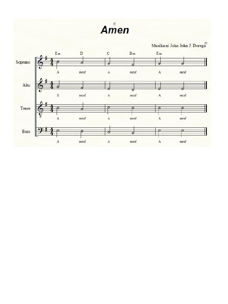 Amen | PDF