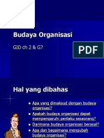 Budaya Organisasi