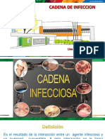 La cadena de transmisión de enfermedades infecciosas