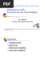 Introduction to UML - Structural and Use Case Modeling