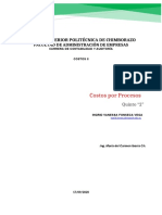 Costos por Procesos: Definición, Ventajas, Desventajas y Pasos