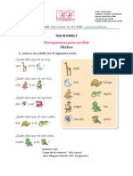 Guía 2 Lenguaje y Comunicación