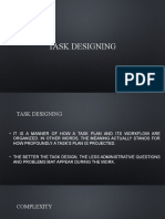 Task Designing