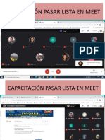 Capacitación Pasar Lista en Meet