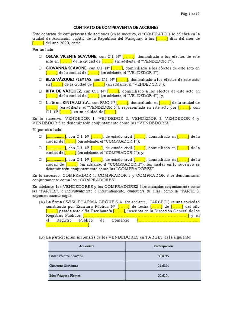Caso De Compraventa De Acciones De Imclone