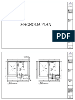 Magnolia Plan: Cover Sheet