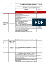 Matriz de Requisitos Legales y Otros