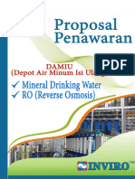 Depot Air Minum Isi Ulang Proposal Penawaran INVIRO