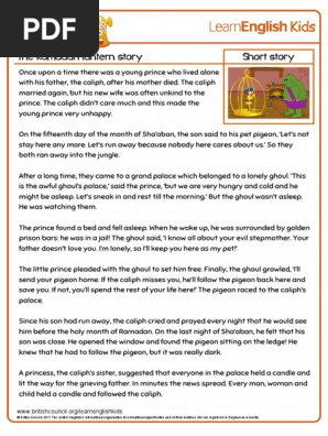 short-stories-the-ramadan-lantern-story-transcript