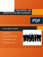 Designing An Innovative Restaurant