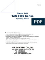 TAN-5000 Operating Manual