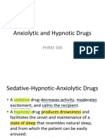 Anxiolytic and Hypnotic Drugs