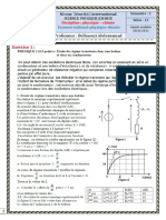 Examen National Physique Chimie