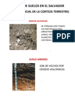 Tipos de suelos en El Salvador