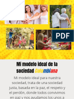 Mi Modelo Ideal de La Sociedad Colombiana