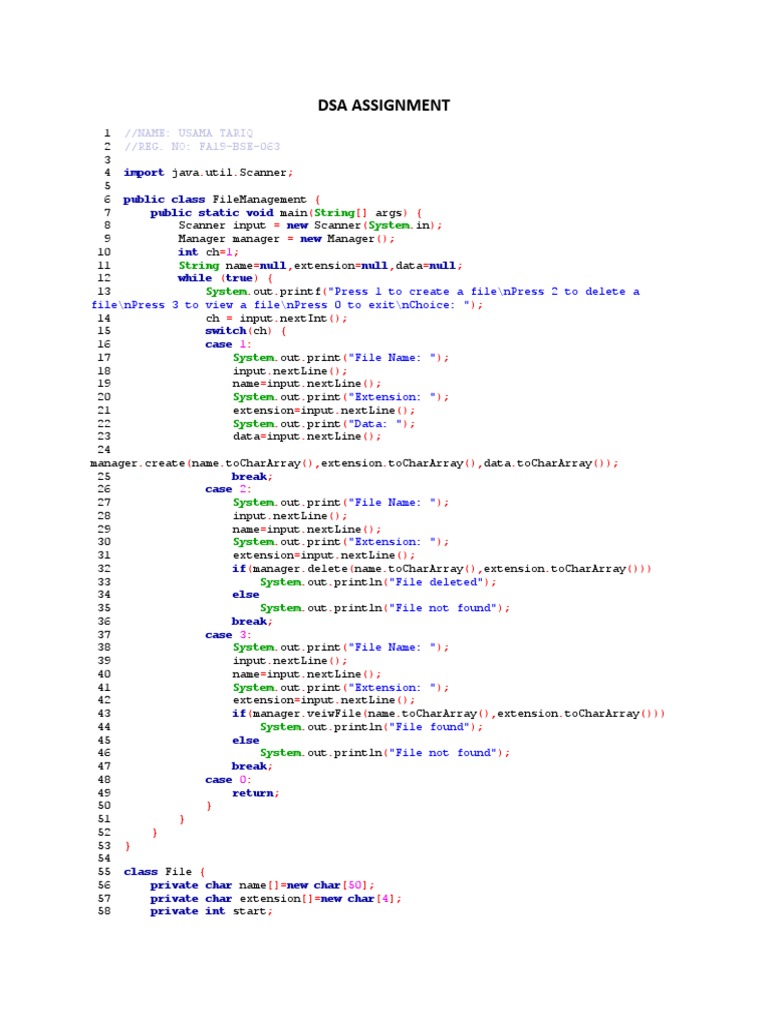 Office File Management System | PDF | Programming Paradigms | Computer ...