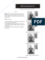 High Tech Yoga Kriya P.1of 2: Posture: Sit Straight. Eyes Closed. Mantra: Chant Along With Rakhay Rakhanahaar Music
