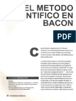 El Metodo Cientifico en Bacon