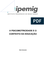 A Psicomotricidade e o Contexto Da Educacao