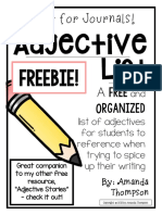 ListofAdjectivesFREEBIE-1