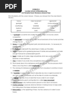 LSM Grade 4 Science 3rd Trim Exam SY 2010 - 2011 Answer Key