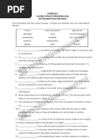 LSM Grade 4 Science 3rd Trim Exam SY 2010 - 2011