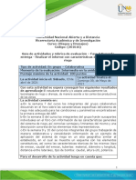 Guía de actividades y rúbrica de evaluación - Unidad 2 - Fase 3 - ABP - Segunda Entrega