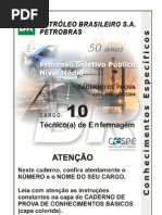 TEC ENFERMAGEM - PETROBRAS - 2004