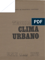 Monteiro - Teoria e Clima