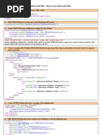 Struts and Tiles - Steps To Use Struts and Tiles