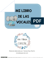 Mi Libro de Las Vocales