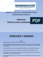 Marco Legal de La Revisoria Fiscal Contaduría Pública Facultad de Ciencias Parte V