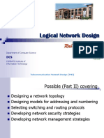 Lecture 11 Logical Network Design by Rab Nawaz Jadoon