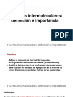 Copia de 10 - Fuerzas Intermoleculares Definición e Importancia