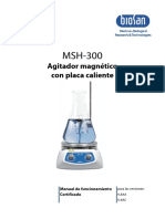 MSH 300 Manual de Funcionamiento