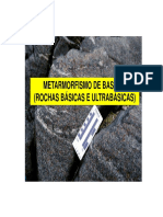 2018 - Metamorfismo de Metabasitos (Rochas Básicas & Ultrabásicas)