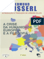 Husserl-1-42 - A Crise Da Humanidade