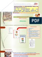 Orientaciones para Fería Del Libro, Plan Lector y Otros