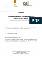 Decree 11-2007 Tobacco Consumption and Sale Regulations