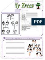 6e Family-Trees-Genitive - Exercises