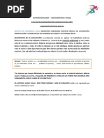 RUBRICA DE EVALUACION HABILIDADES MOTRICES (NIVELACION) 3° BÁSICO
