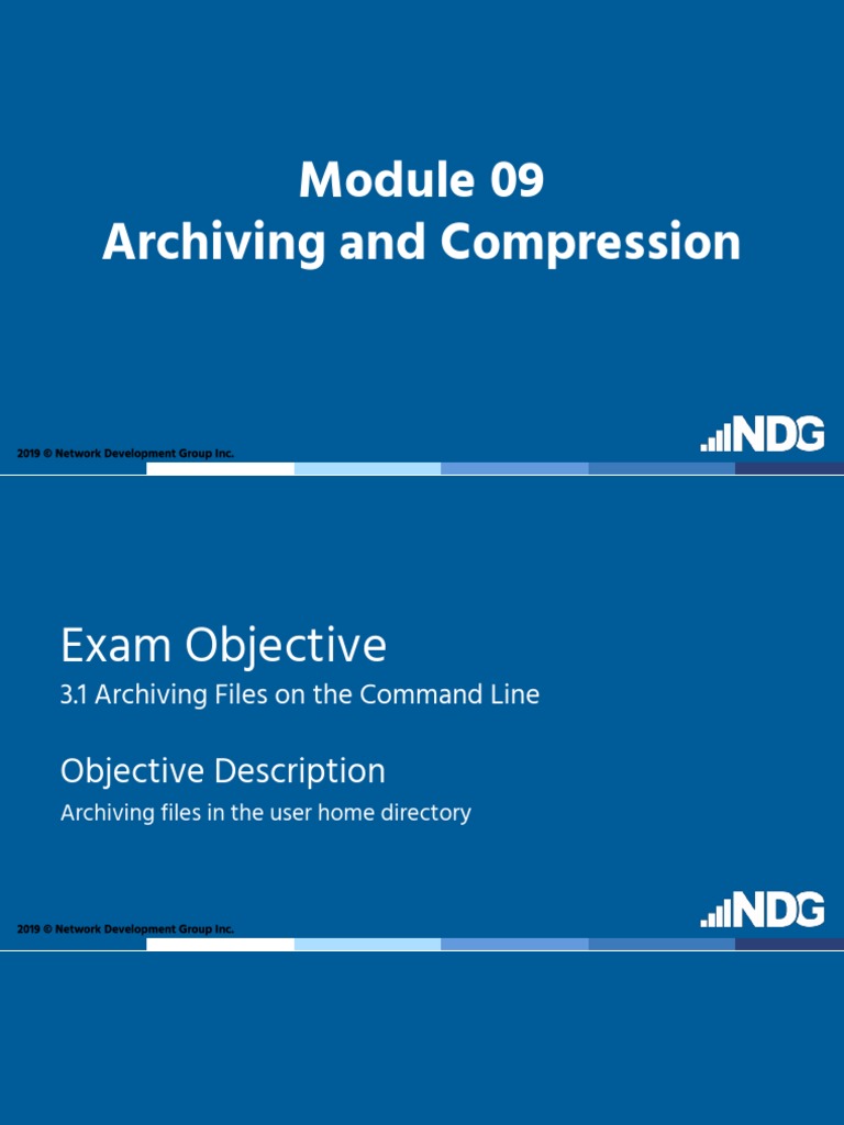 Archiving and Compression | PDF | Zip (File Format) | Data Compression