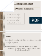 Pertemuan 2-Himpunan Lanjut