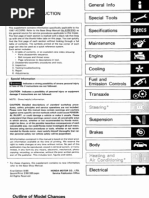 Honda Accord 1987 Manual