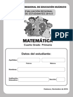 huanuco 4 matematica