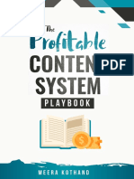 Profitable Content System Playbook