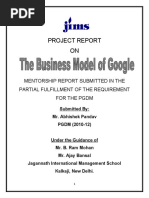 Download business model of google by Abhishek Pandav SN50365171 doc pdf