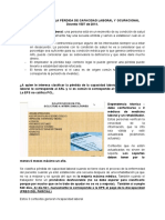 Clasificación de La Pérdida de Capacidad Laboral y Ocupacional