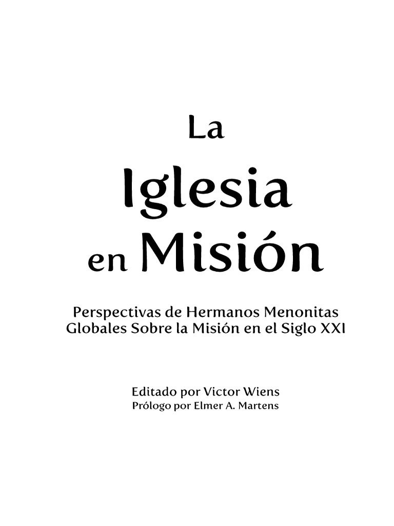 La Iglesia en Misión El Libro Completo | PDF | Misionero | Gran comisión